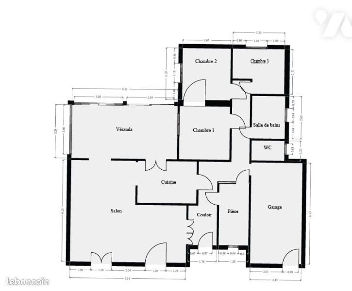 Maison à vendre, 105m², Lorgies