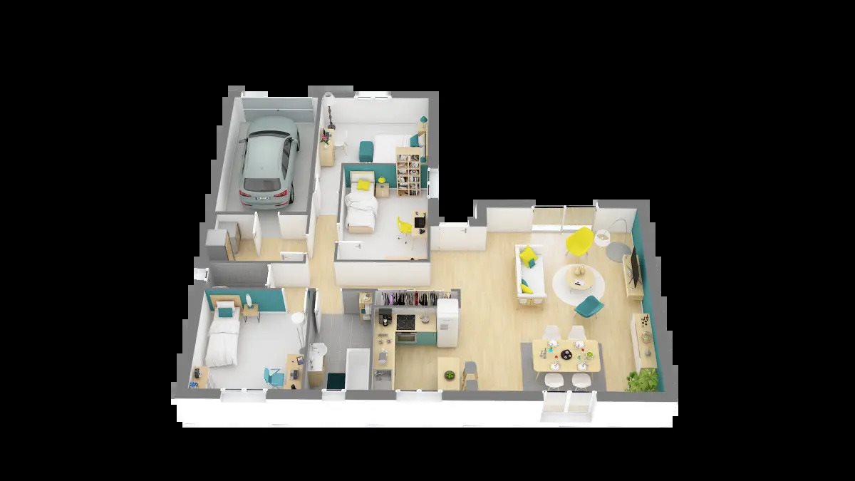 Maison à vendre, 92m², Airaines