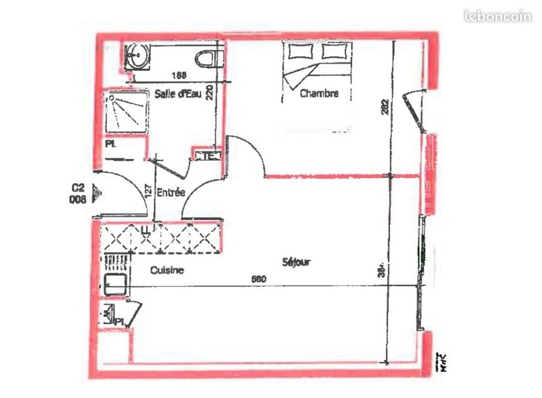 Appartement à vendre, 42m², Mérignac