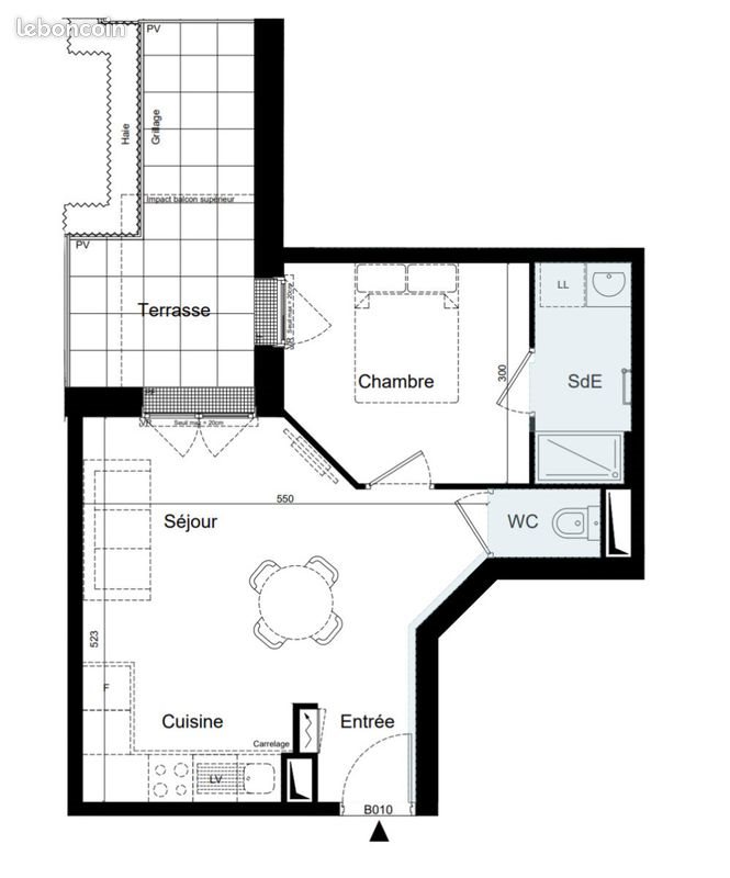 Appartement à vendre, 37m², Le Plessis-Robinson