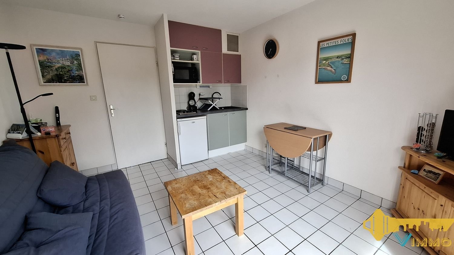Appartement à vendre, 21m², Pornic