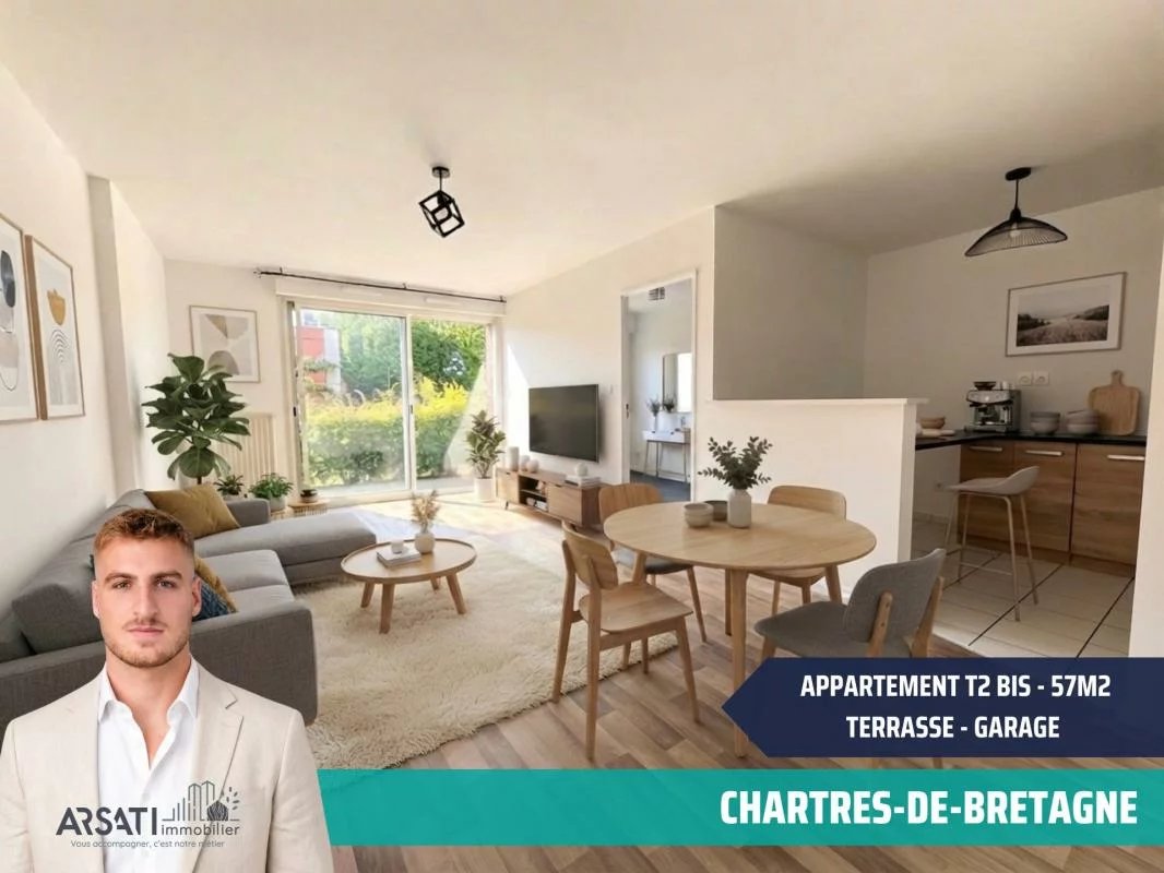 Appartement à vendre, 58m², Chartres-de-Bretagne