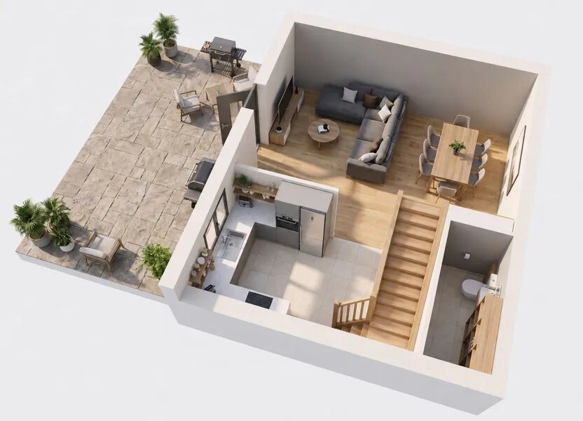 Maison à vendre, 76m², Chamagnieu
