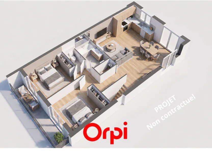 Maison à vendre, 96m², Frontonas