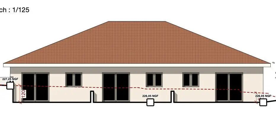 Maison à vendre, 96m², Frontonas
