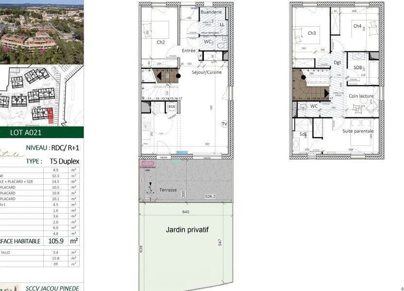 Appartement à vendre, 105m², Jacou