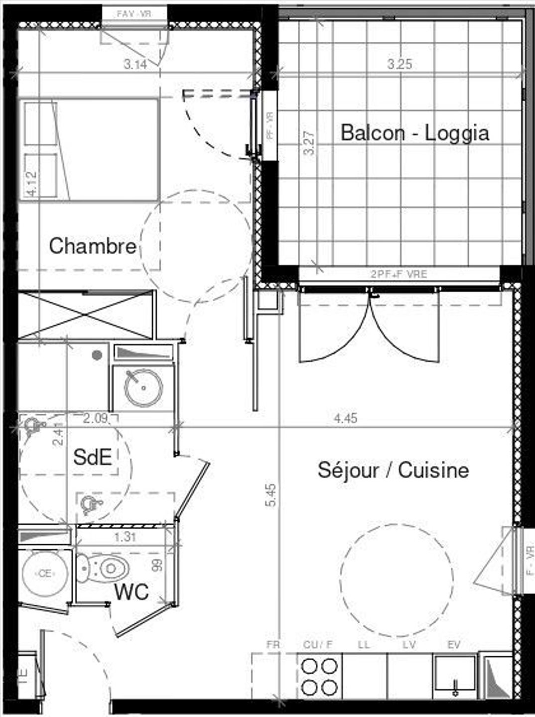 Appartement à vendre, 45m², Nîmes