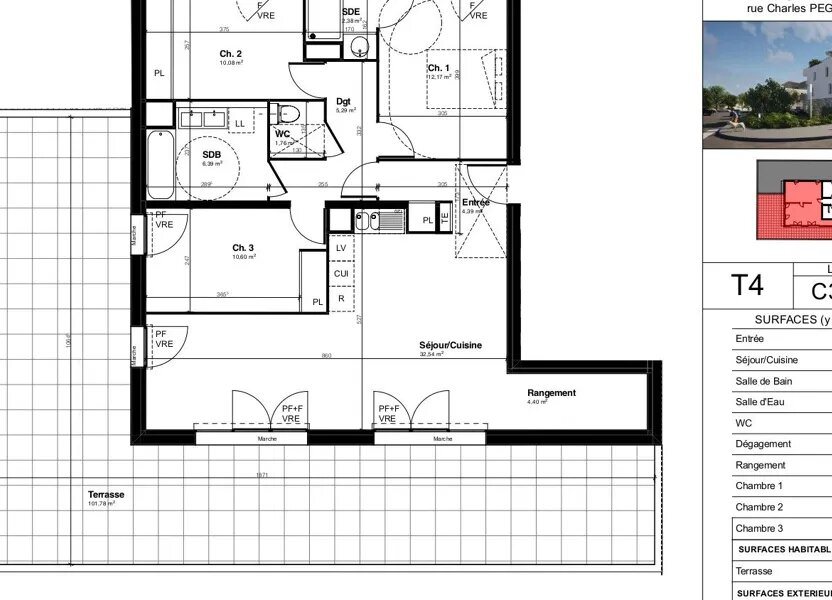 Appartement à vendre, 90m², Nîmes