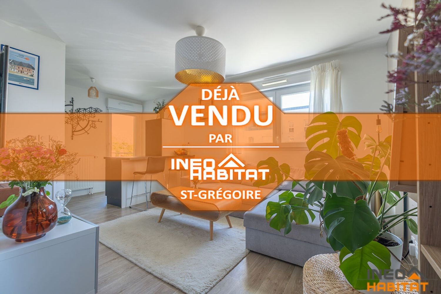 Appartement à vendre, 41m², Saint-Grégoire