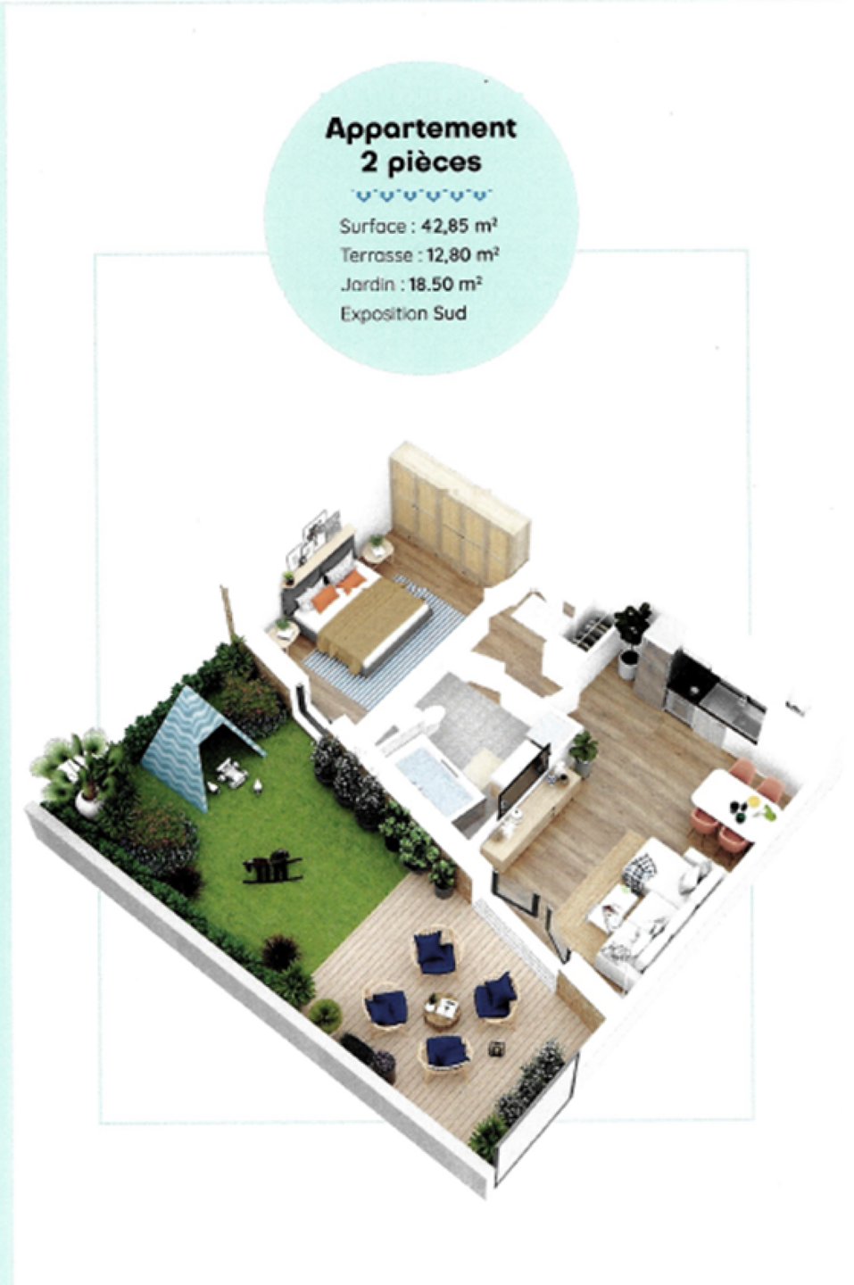 Appartement à vendre, 43m², Boulogne-sur-Mer