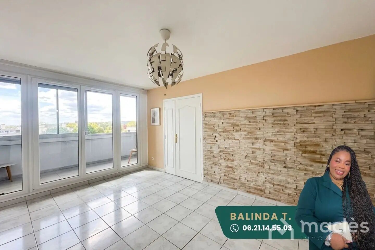 Appartement à vendre, 99m², Villiers-le-Bel