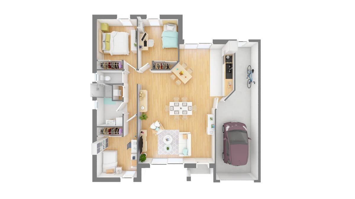 Maison à vendre, 90m², Challans
