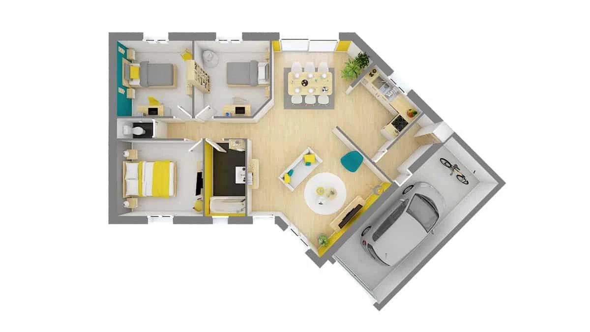 Maison à vendre, 98m², Pornic