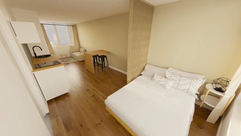 Appartement à vendre, 25m², Saint-Brieuc