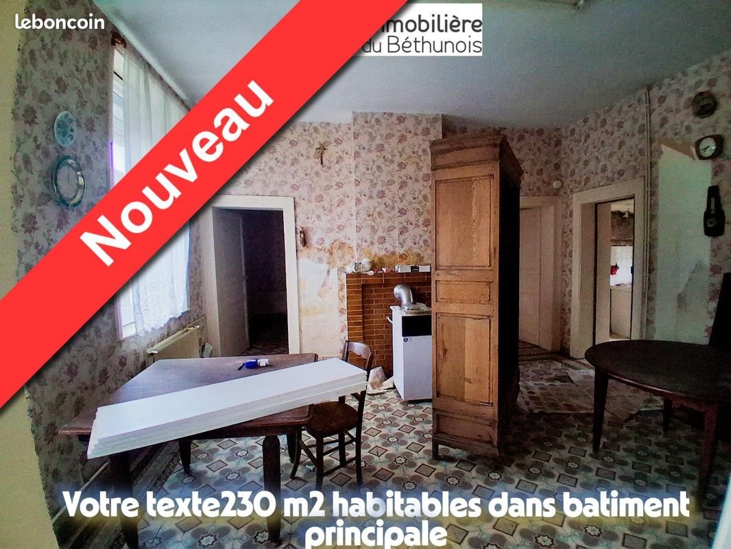 Maison à vendre, 410m², Bouvigny-Boyeffles