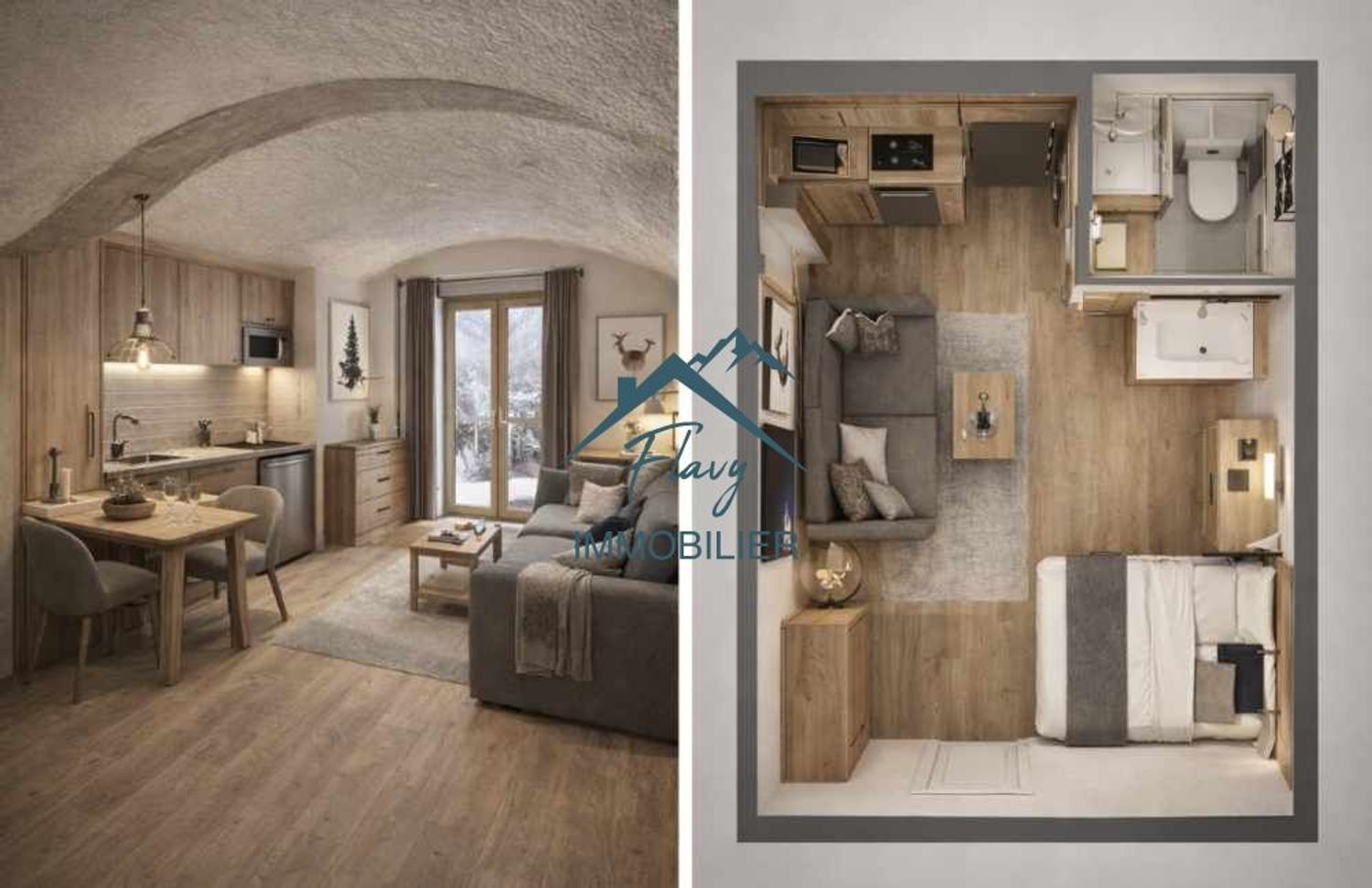 Appartement à vendre, 34m², Cornimont