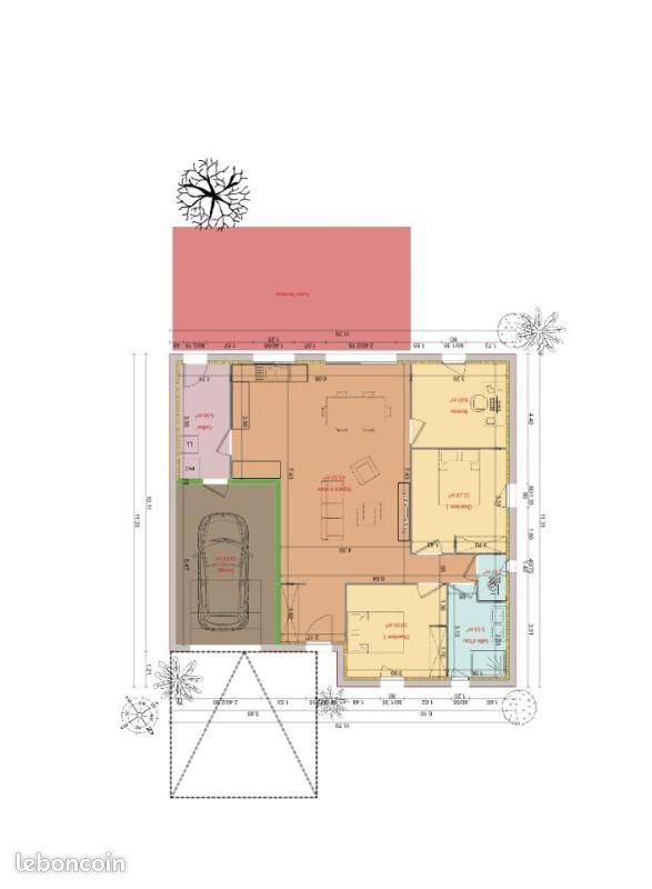 Maison à vendre, 90m², La Croix-en-Touraine