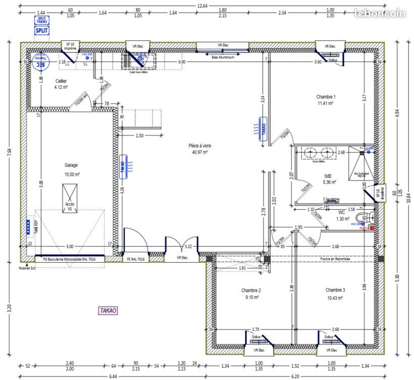Maison à vendre, 85m², Nouzilly