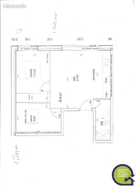 Appartement à louer, 35m², Cachan