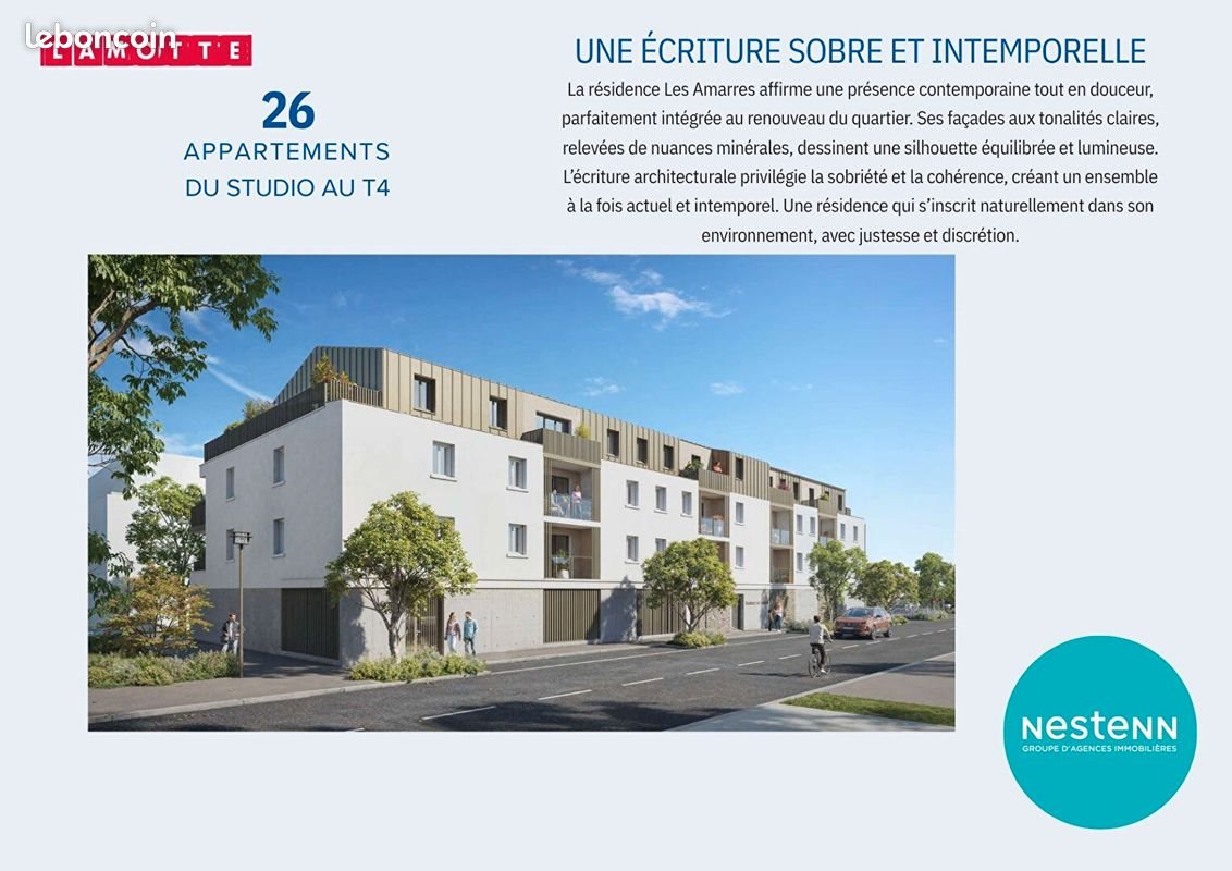 Appartement à vendre, 45m², Concarneau