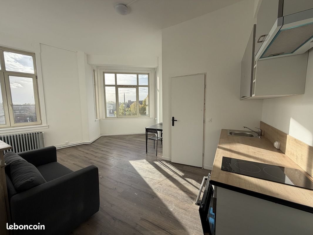 Appartement à louer, 38m², Roubaix