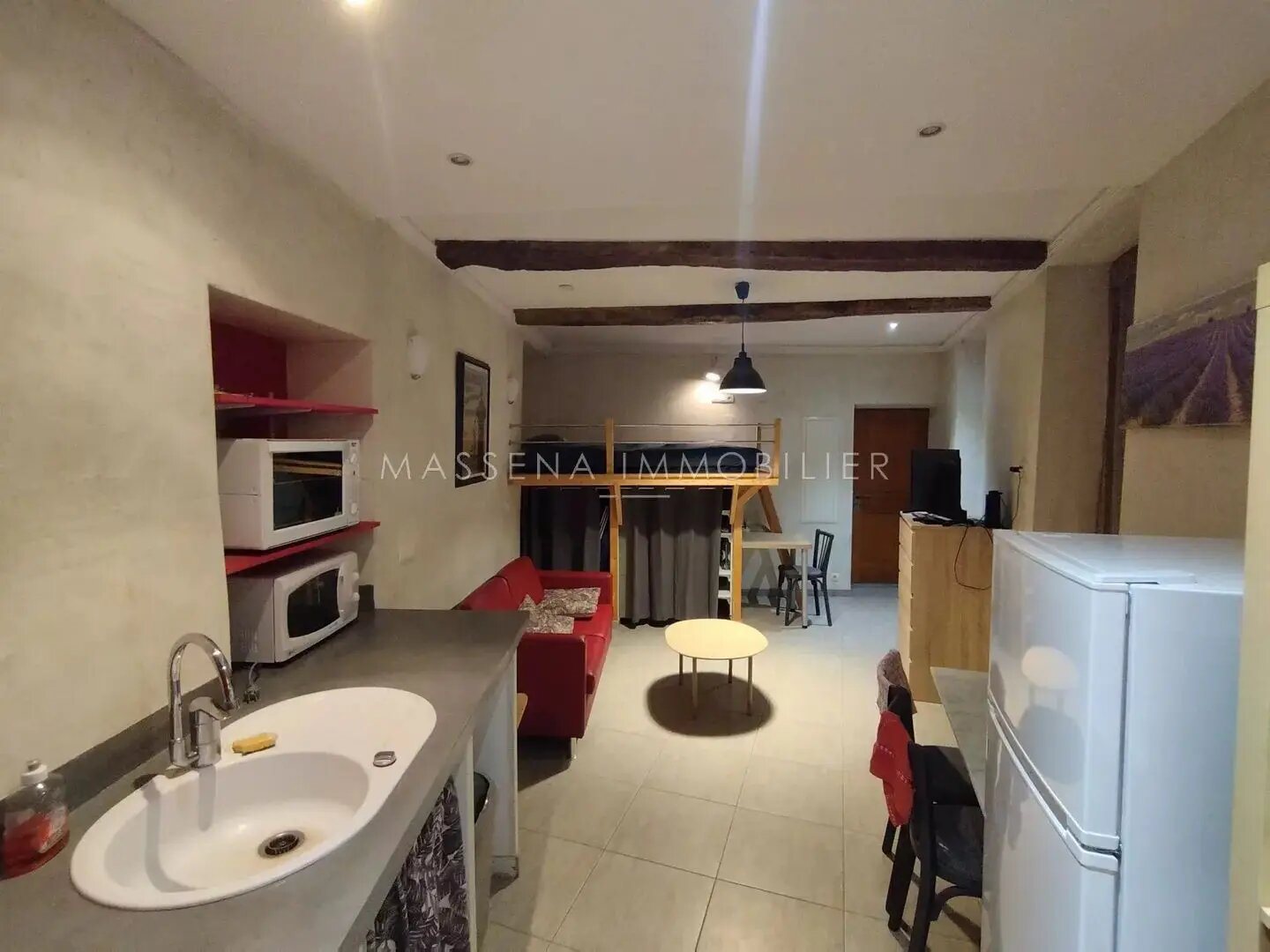 Appartement à louer, 22m², Saint-Jeannet