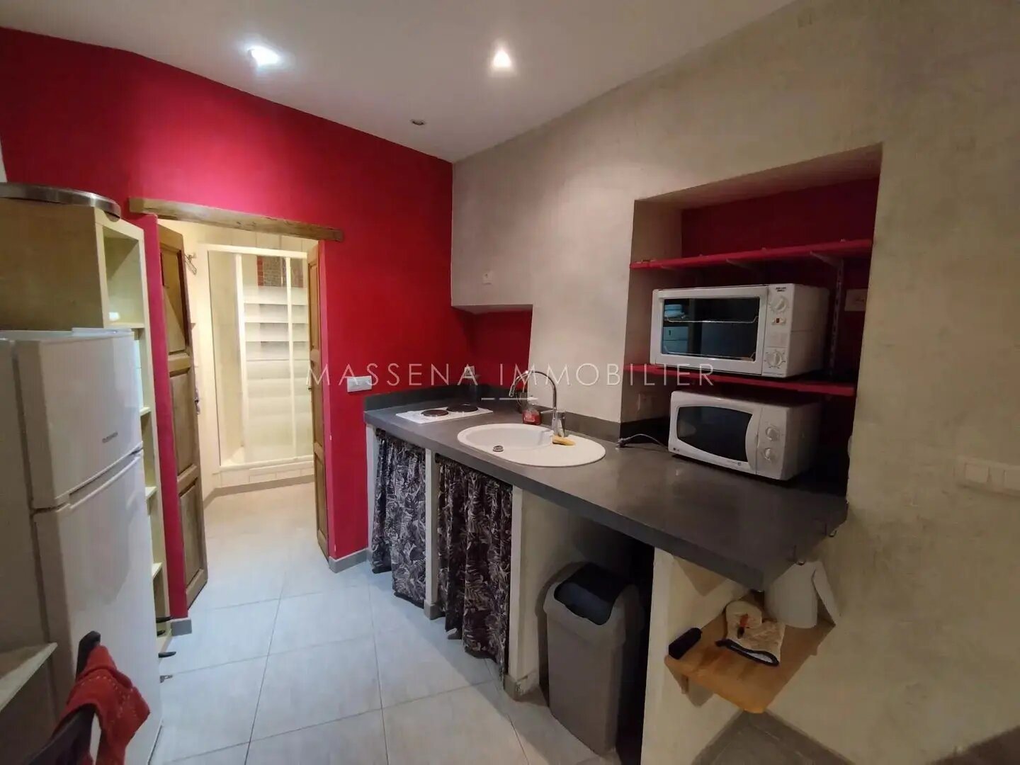 Appartement à louer, 22m², Saint-Jeannet