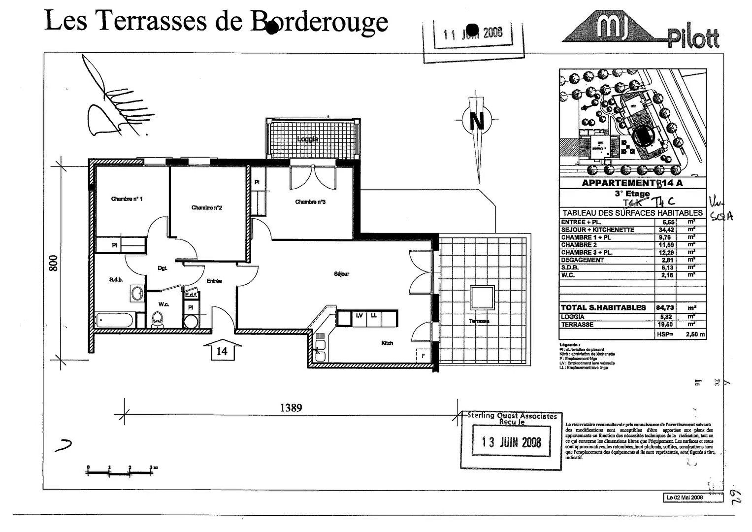 Appartement à louer, 84m², Toulouse