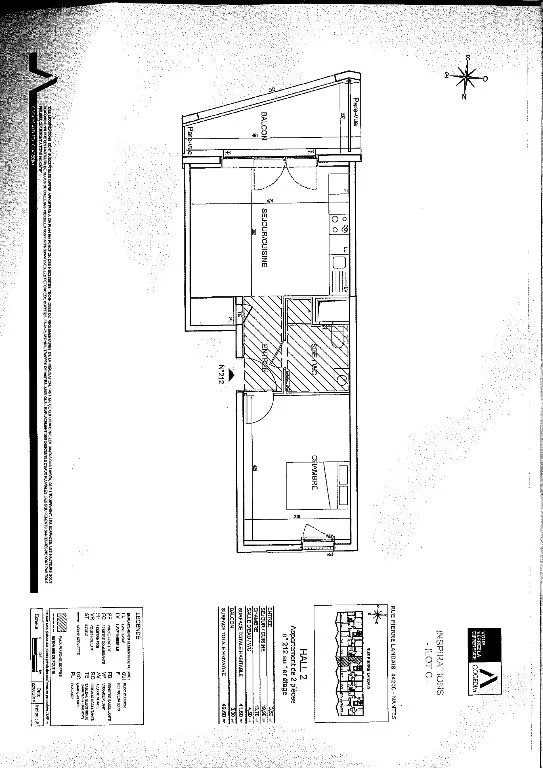 Appartement à louer, 41m², Nantes