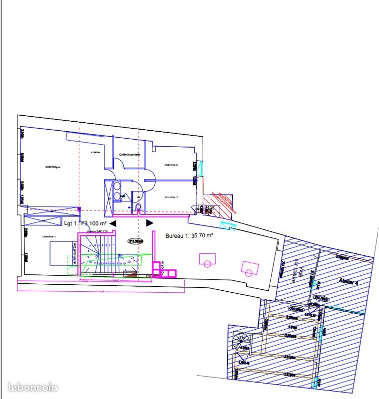 Appartement à vendre, 300m², Grenoble