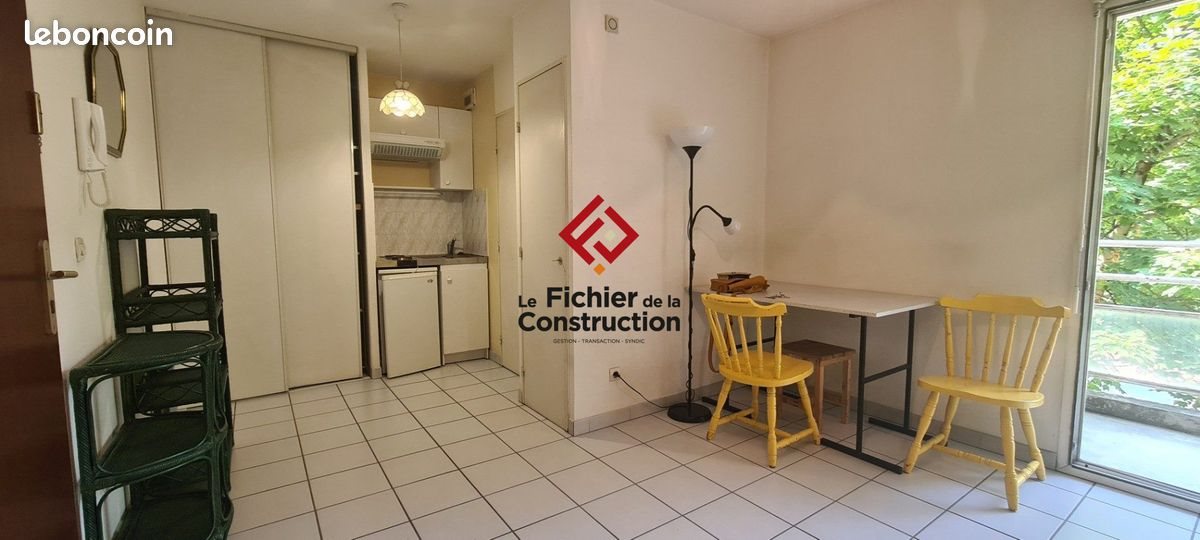 Appartement à louer, 19m², Saint-Martin-d'Hères