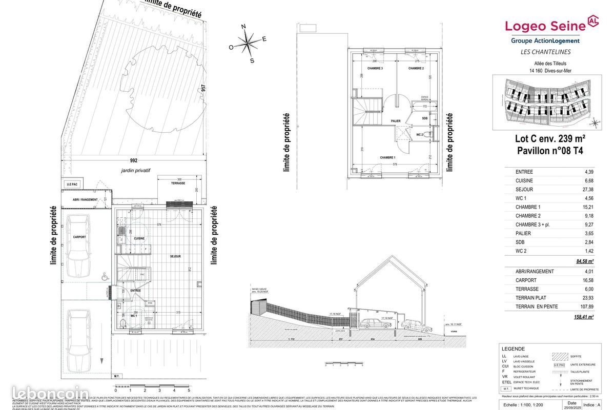Maison à vendre, 84m², Dives-sur-Mer