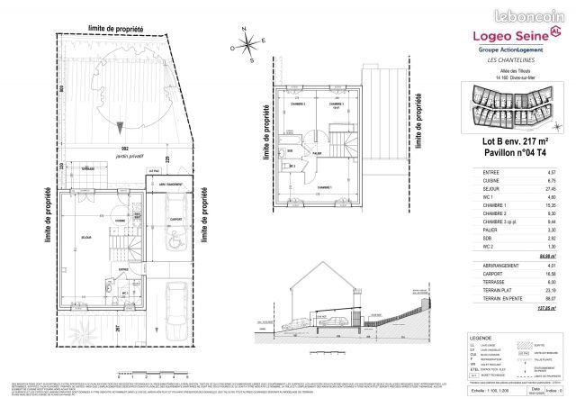 Maison à vendre, 84m², Dives-sur-Mer