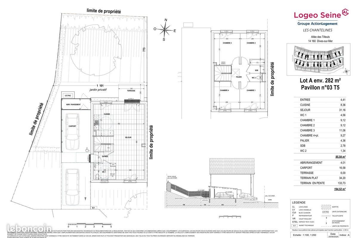 Maison à vendre, 95m², Dives-sur-Mer