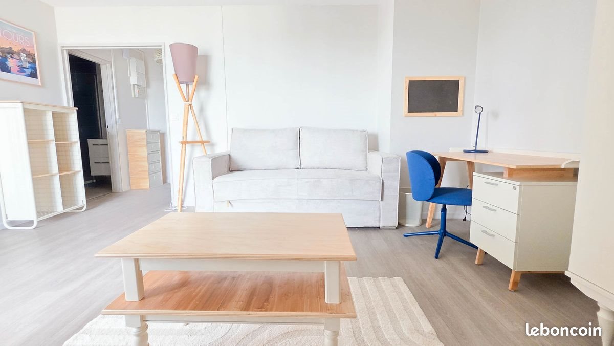 Appartement à louer, 34m², Tours