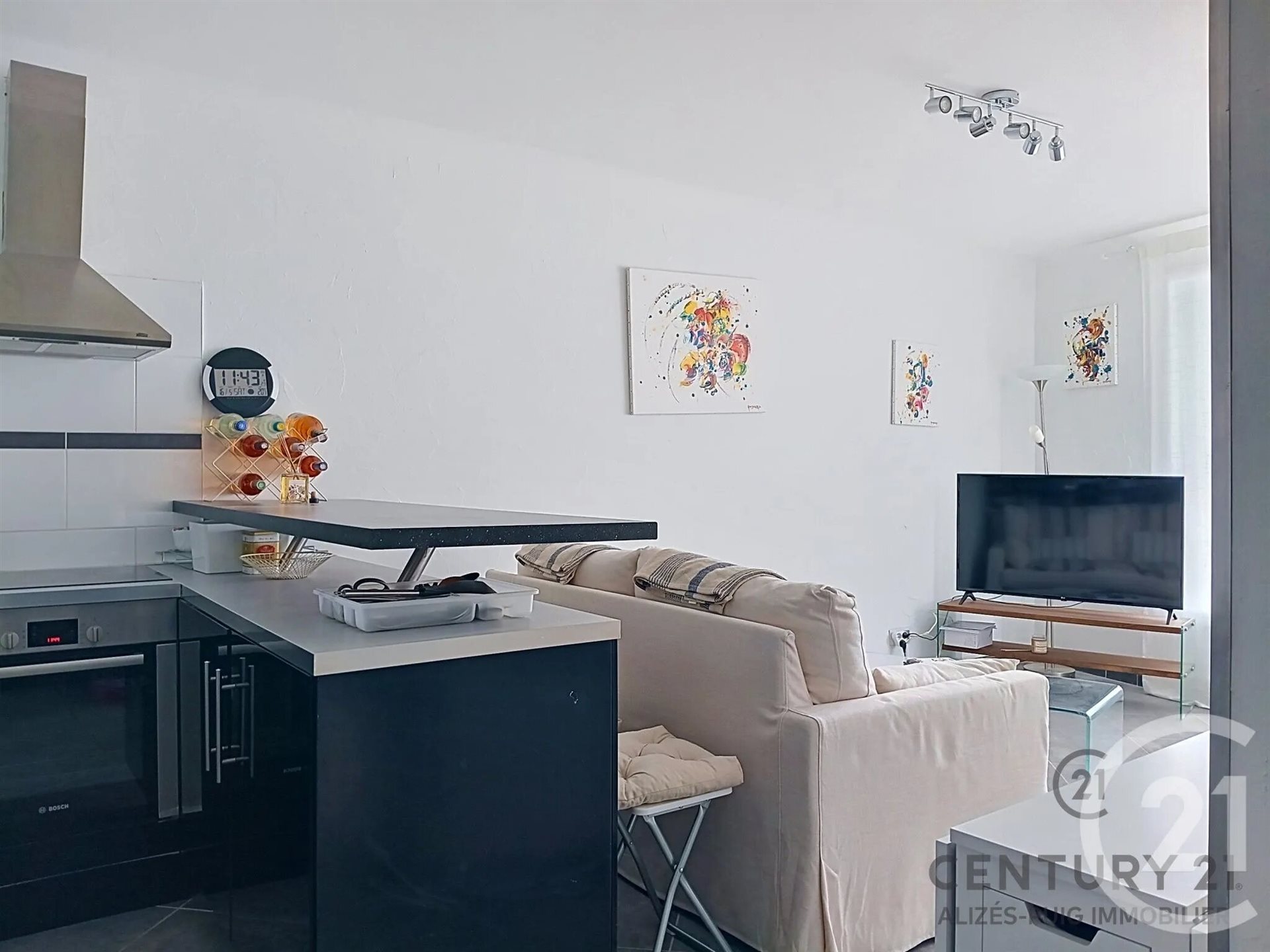 Appartement à vendre, 39m², Sète