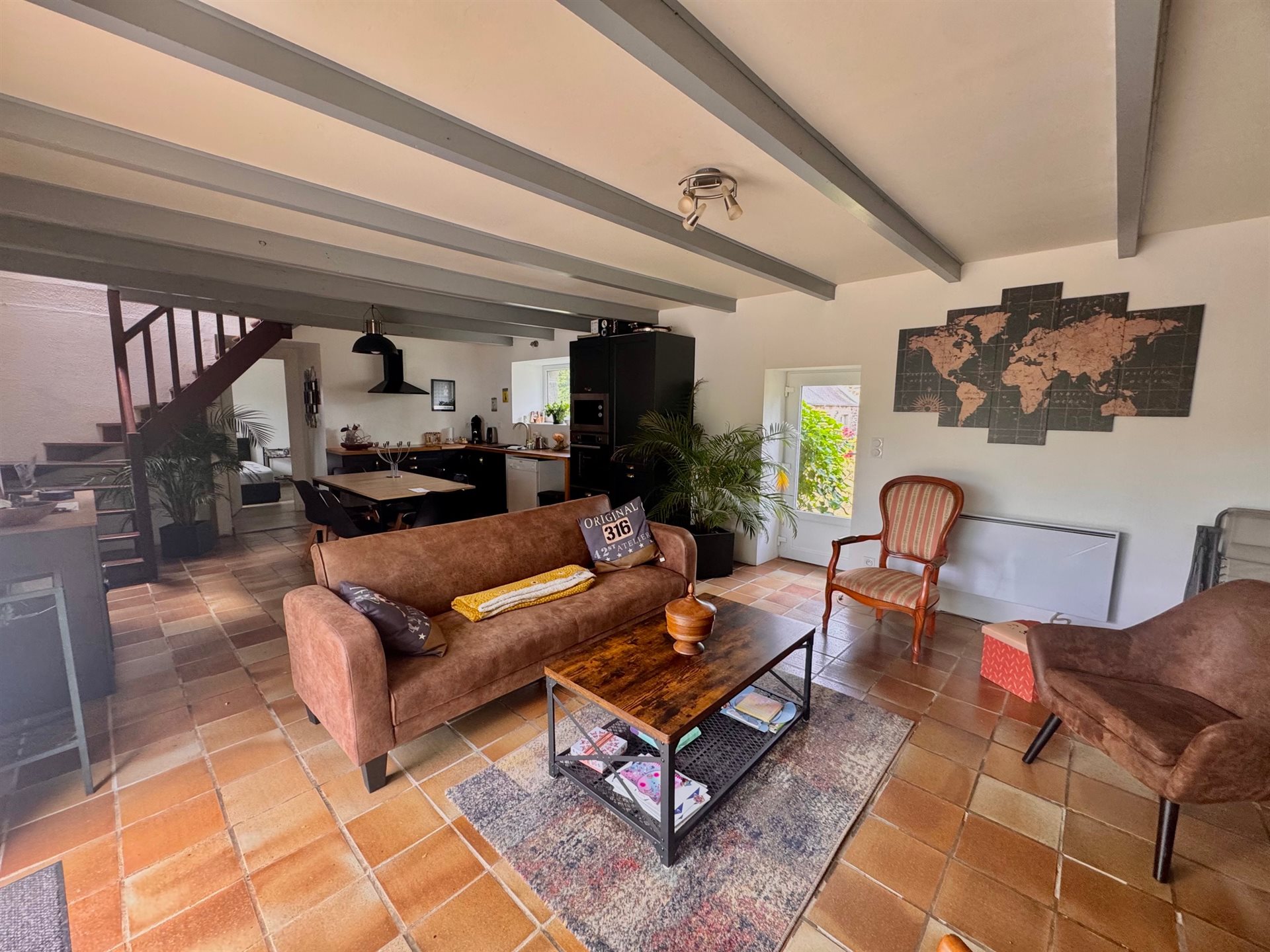 Maison à vendre, 110m², Lopérec