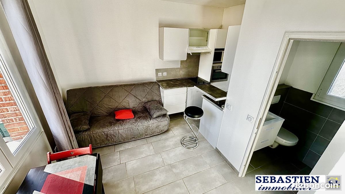 Appartement à louer, 16m², La Chapelle-Saint-Luc
