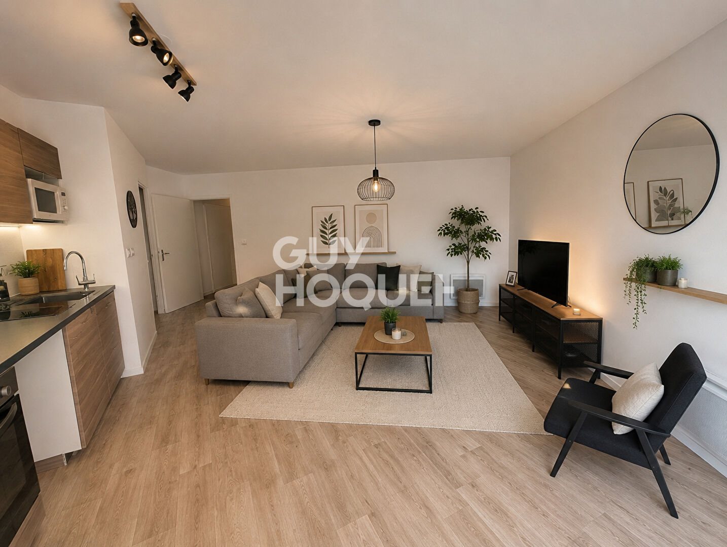 Appartement à louer, 61m², Tours