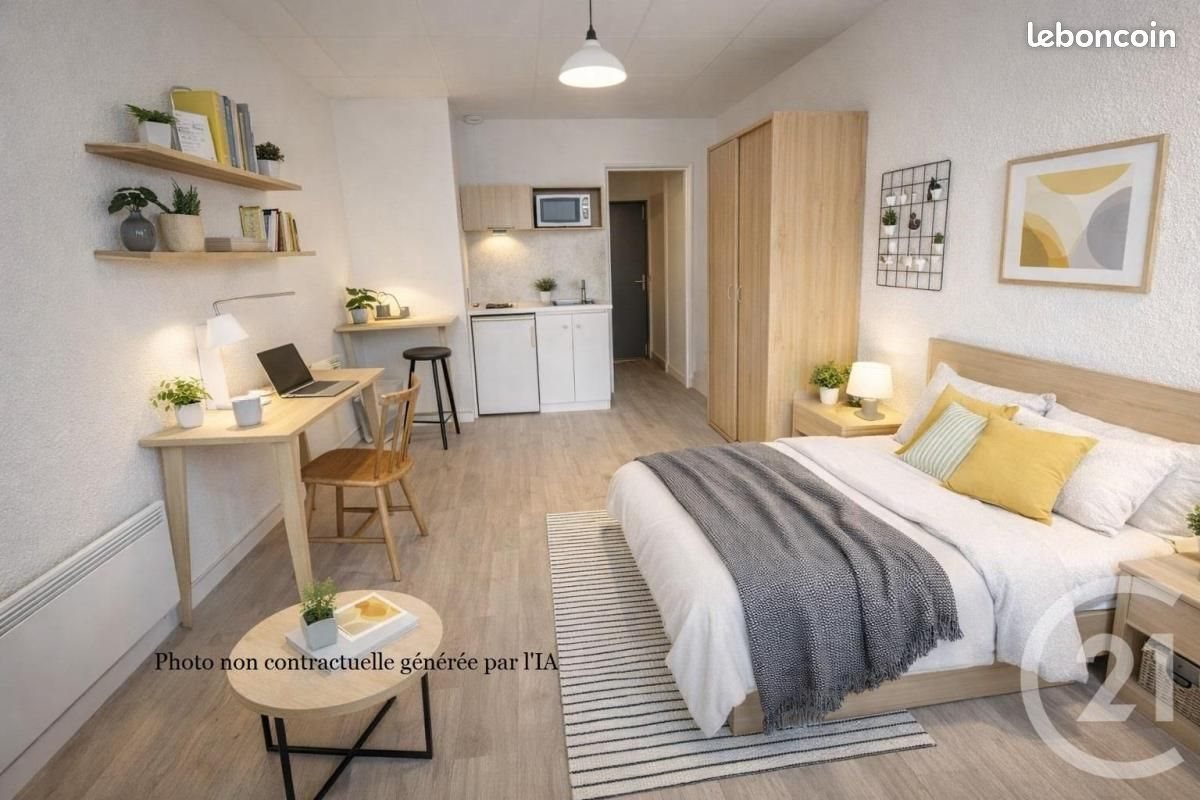 Appartement à vendre, 22m², Roanne