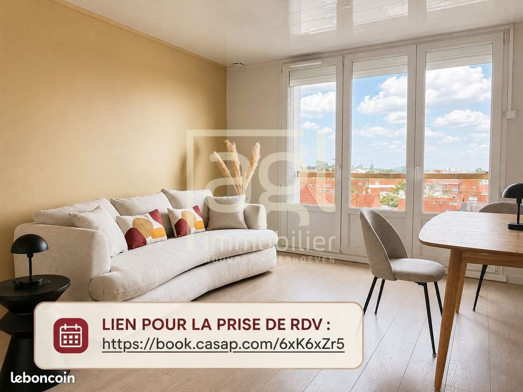 Appartement à louer, 55m², Dunkerque