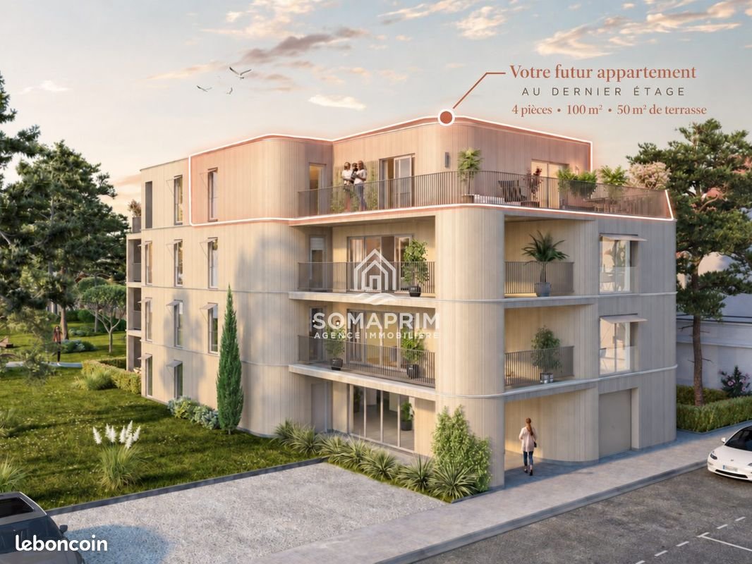 Appartement à vendre, 100m², Le Touquet-Paris-Plage