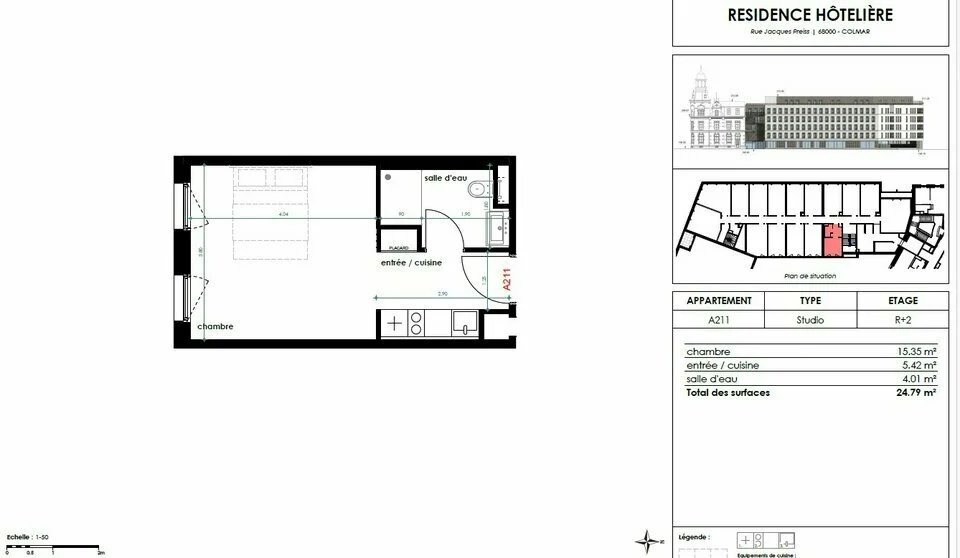 Maison à vendre, 24m², Colmar