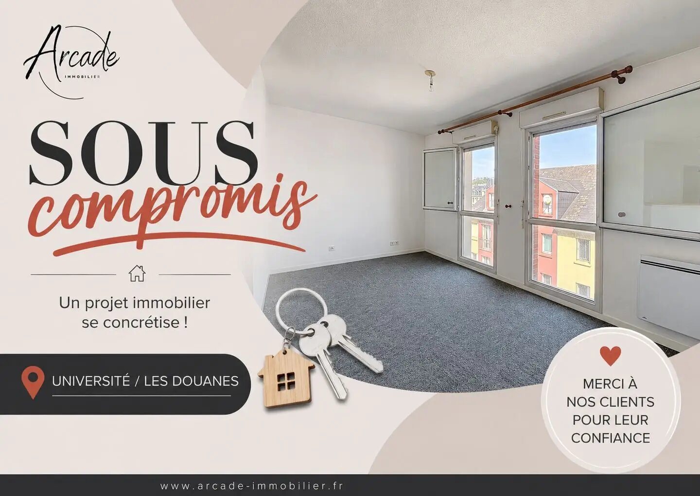 Appartement à vendre, 23m², Le Havre