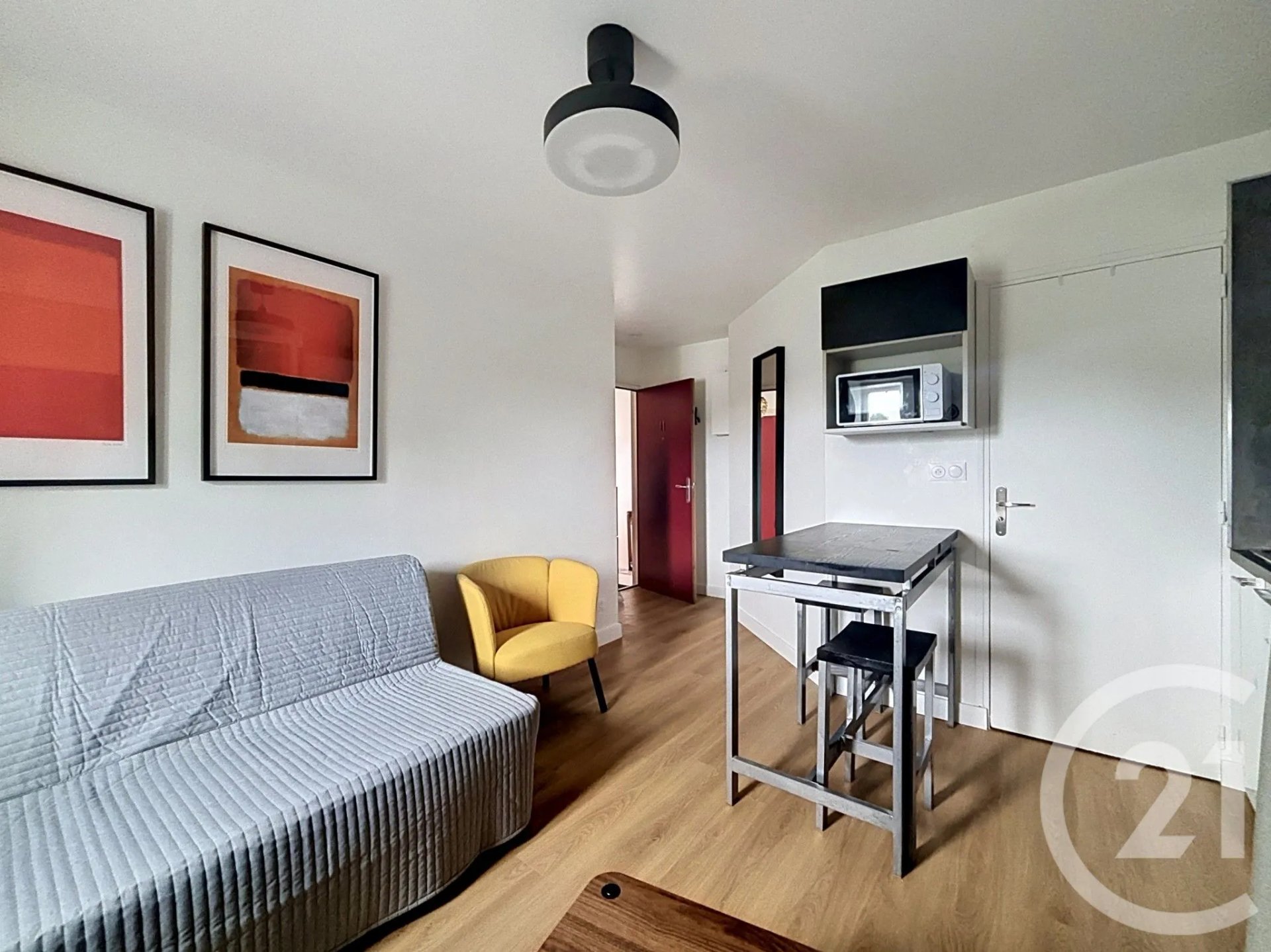 Appartement à louer, 17m², Tours