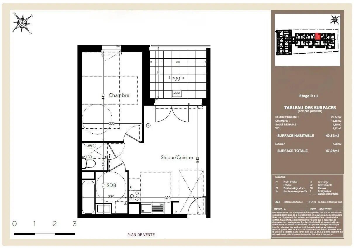 Appartement à vendre, 41m², Castelnau-le-Lez