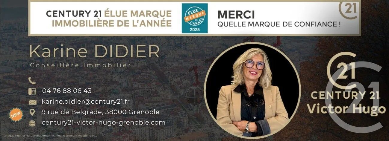 Appartement à vendre, 82m², Grenoble