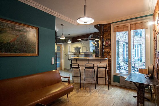 Appartement à louer, 34m², Paris 19ème