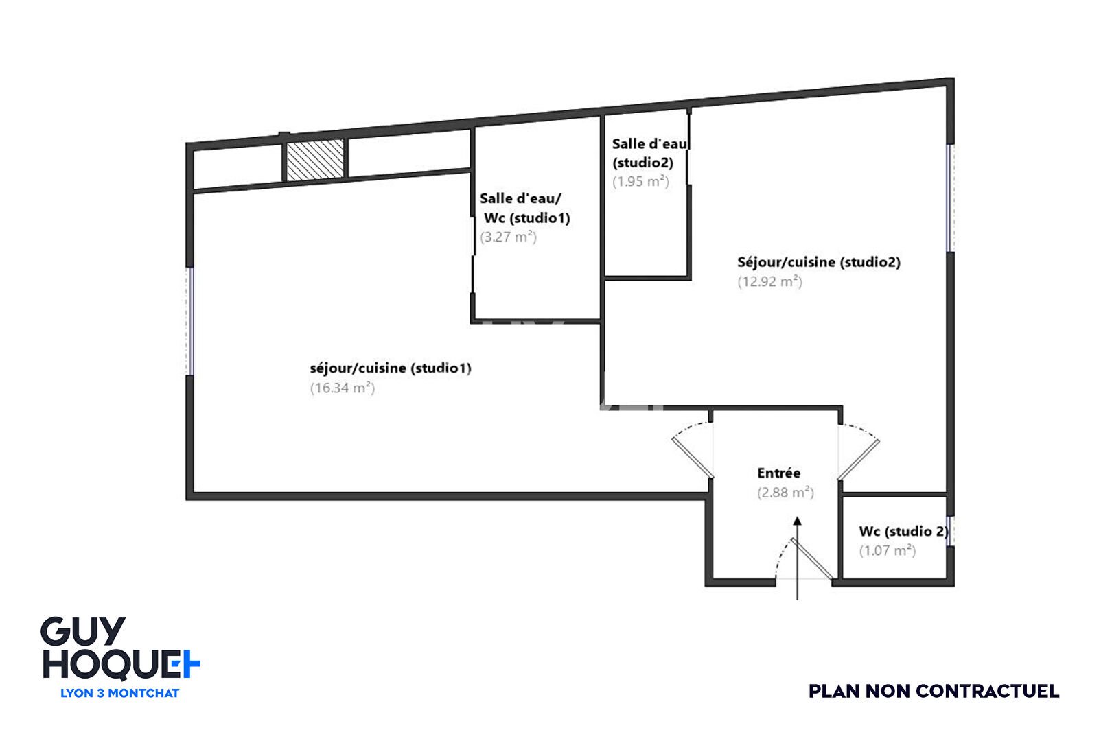 Appartement à vendre, 38m², Lyon 8ème