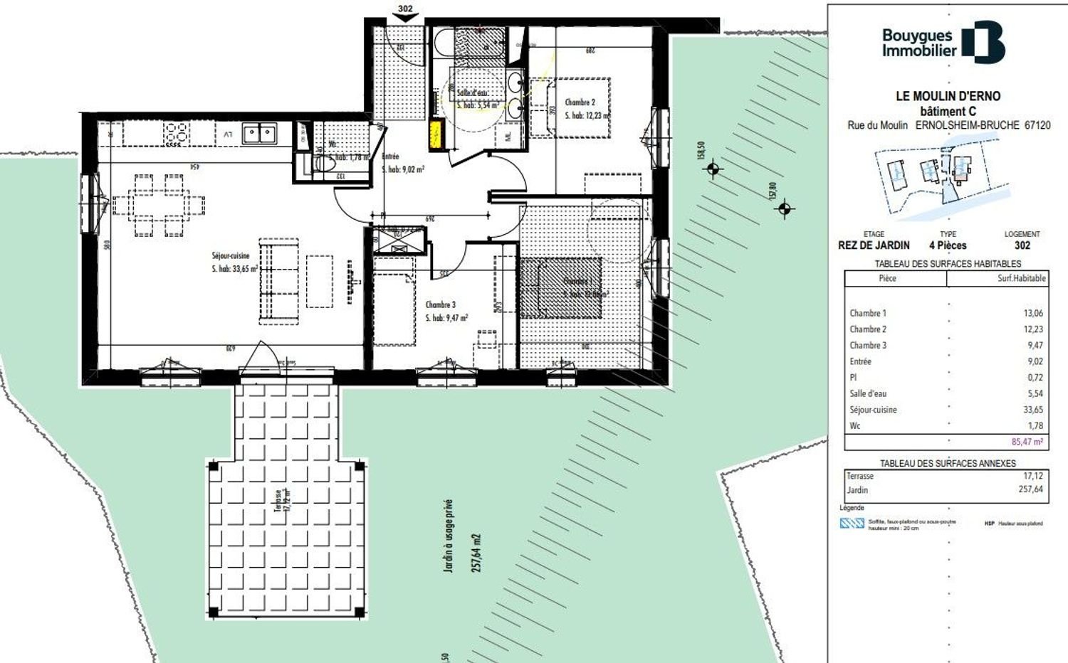 Appartement à vendre, 85m², Ernolsheim-Bruche